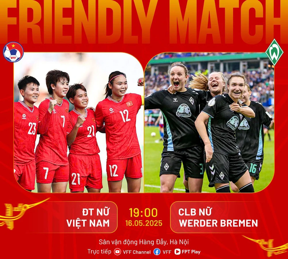 Lịch thi đấu bóng đá hôm nay 16/5: Trực tiếp ĐT Việt Nam vs Werder Bremen lúc mấy giờ? - Ảnh 1. Lịch thi đấu bóng đá hôm nay